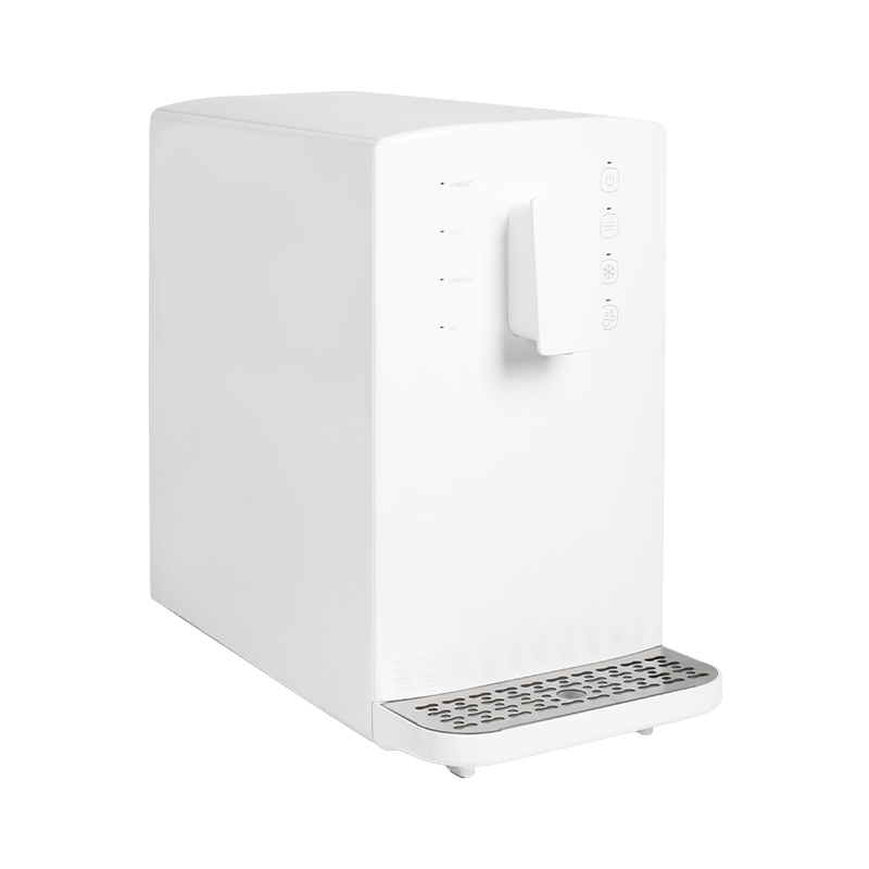 Ofis tezgahı ışıltılı su dağıtıcısı dokunmatik düğmeli